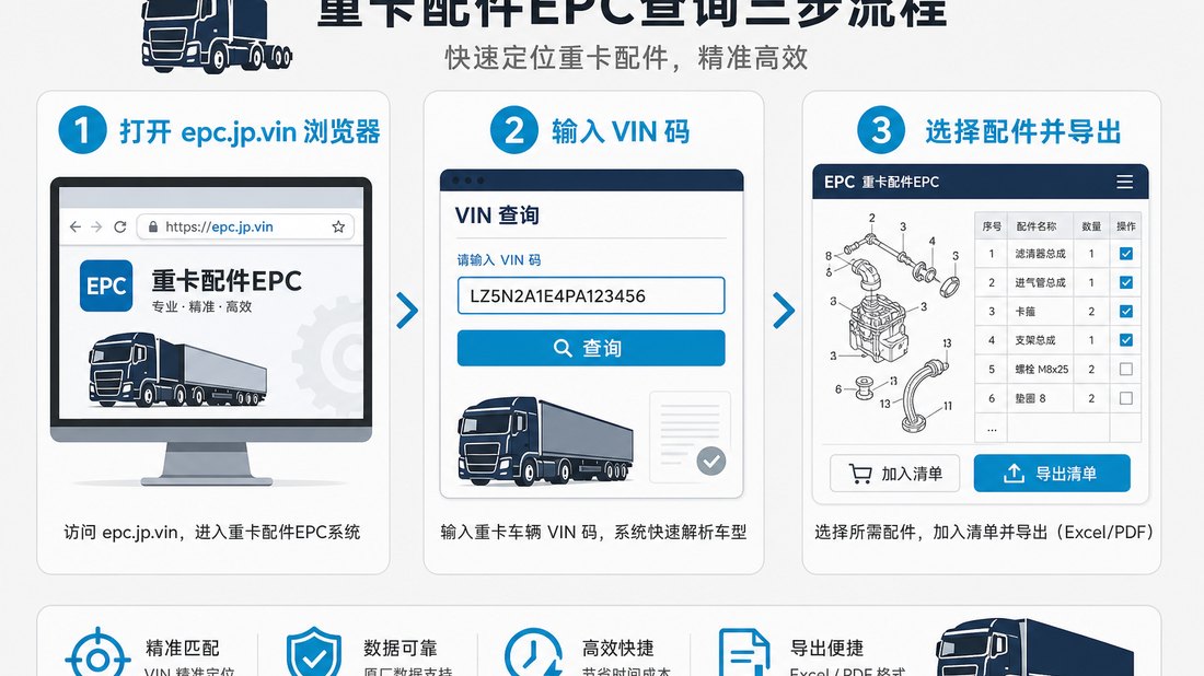 东风商用车国六VIN核对准再查滤芯皮带